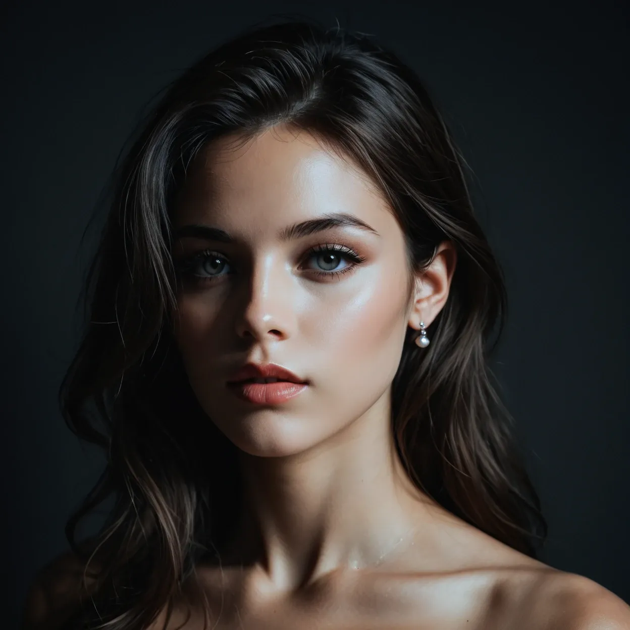 AI Girl High-Fashion Editorial Alt